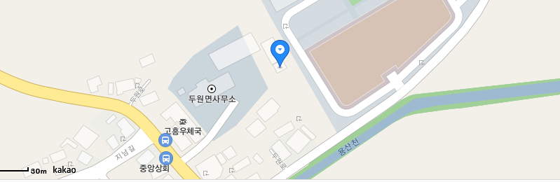 두원면사무소 본관앞…