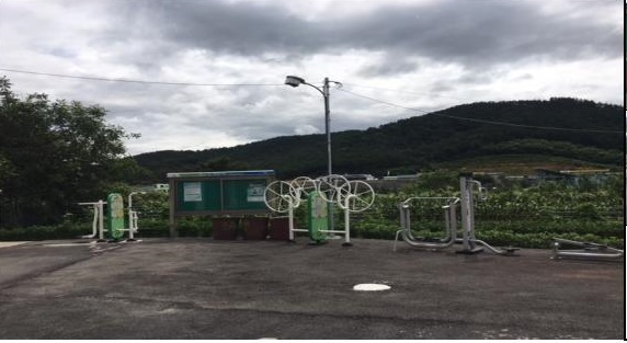 갈산1통마을회관앞야외운동기구