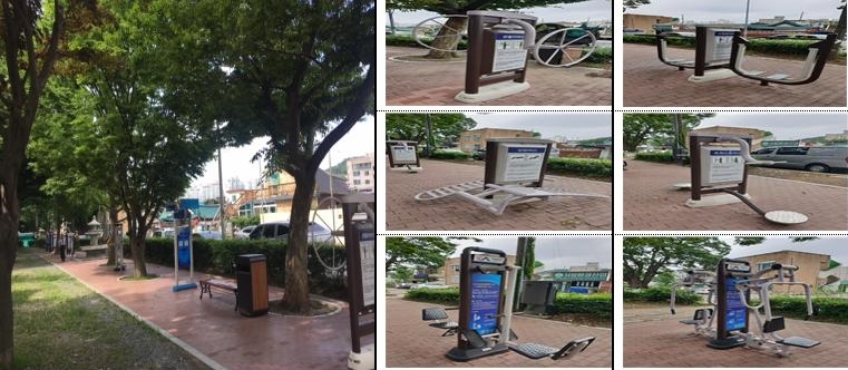 양유정공원야외운동기구 1