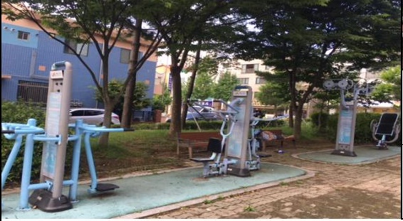 읍내동우체국옆야외운동기구 1