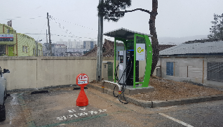 전기차 충전기(서산시청 외부주차장) 2