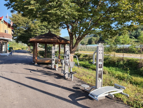 하천리 경로당 야외운동기구 1