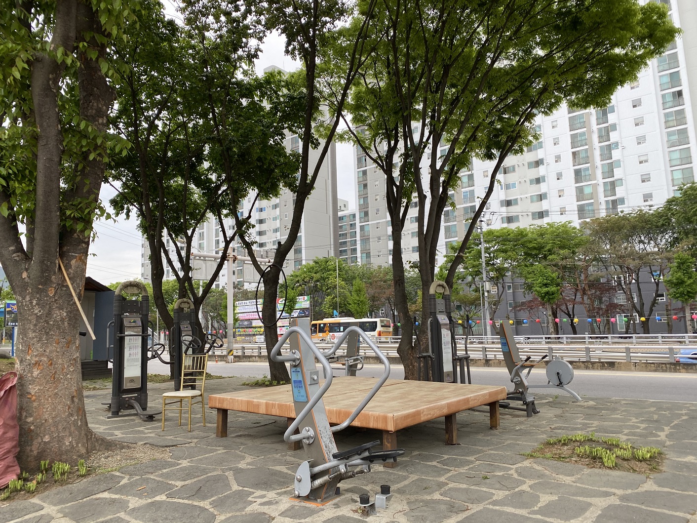 산성3리 야외운동기구 1