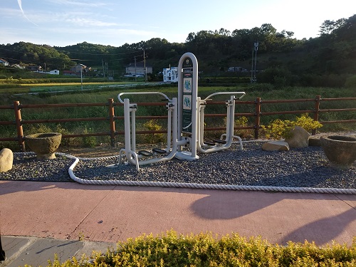 송지대야리 야외운동기구 1