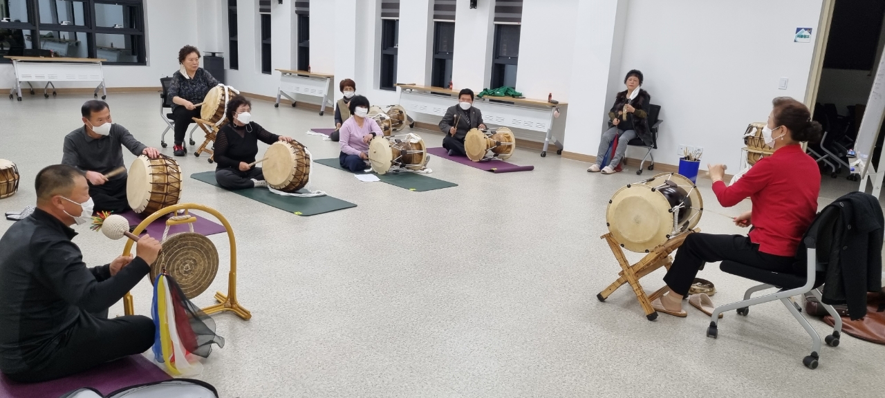 마서면 주민자치센터 프로그램(풍물) 1