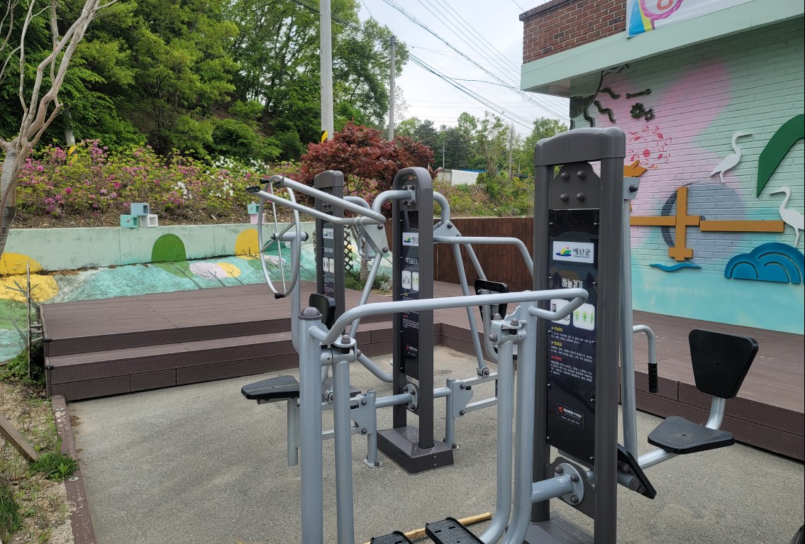 화산리 야외운동기구 1