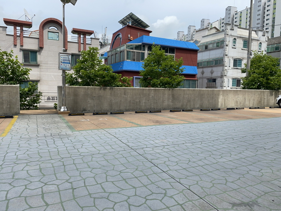 장평동주민센터 지상주차장 2