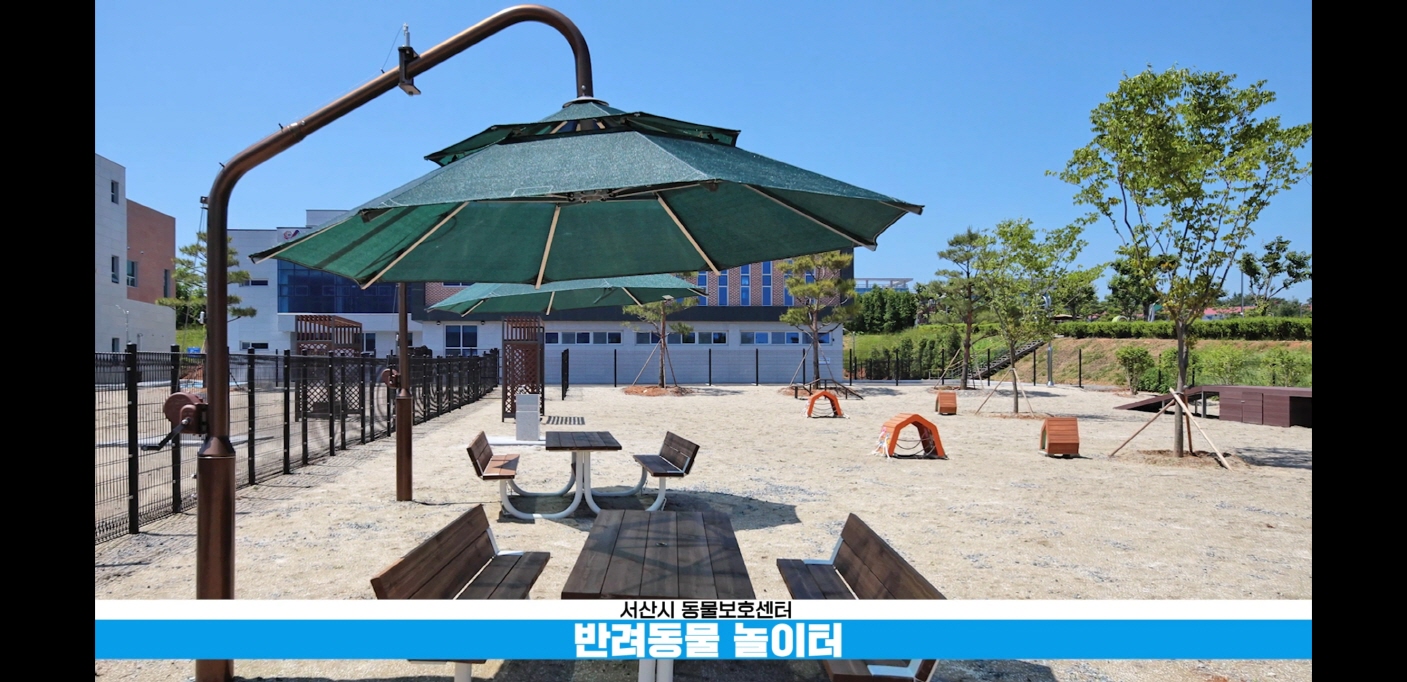 서산시 동물보호센터 반려견 놀이터 4