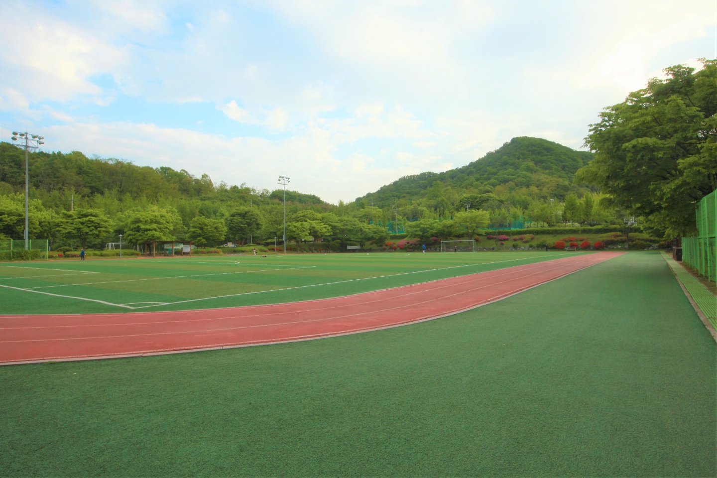 [인천대공원] 원적산공원축구장 1