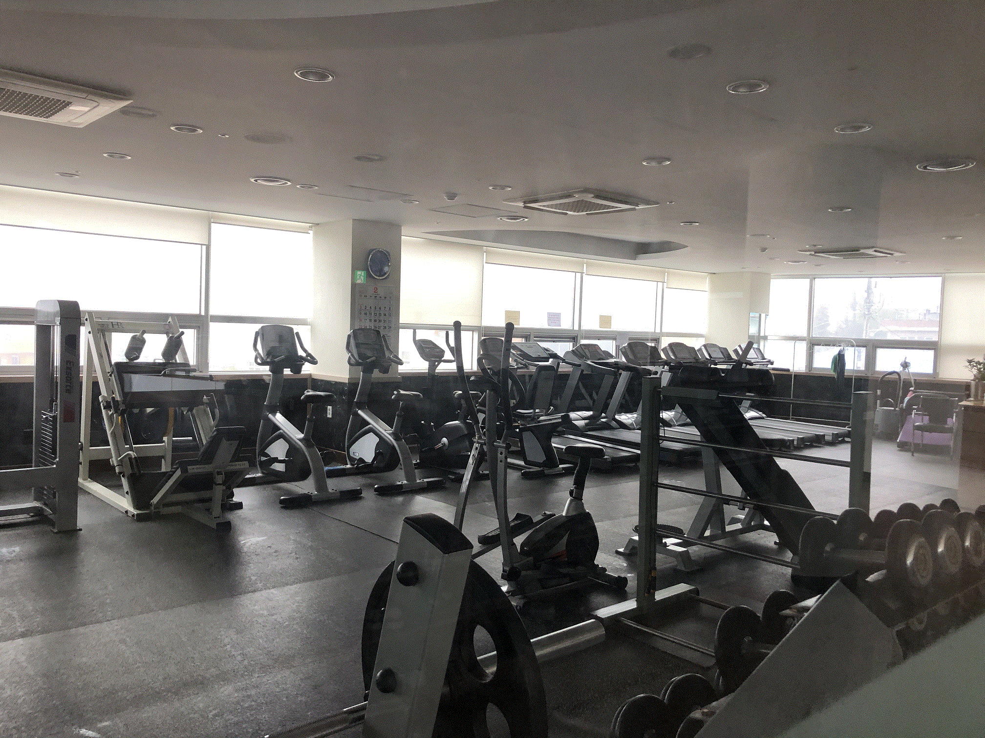 광천복합공공청사 2층 체력단련실 1