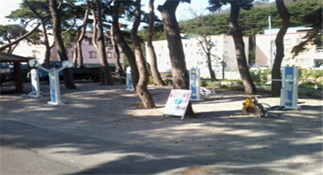 대곡2리마을회관 야외운동기구 1