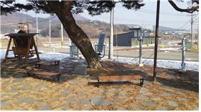 온석통 마을입구 야외체육시설 1