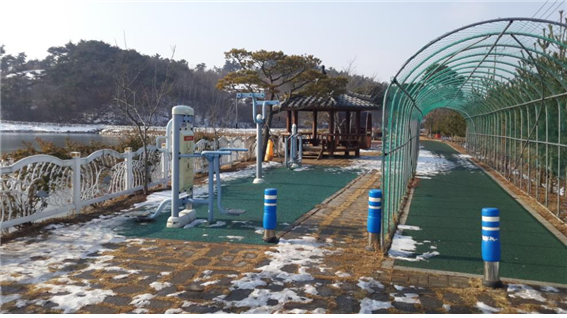 온석저수지 야외체육시설 1