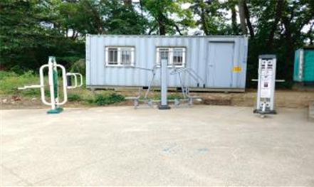 기은2리마을회관 야외운동기구 1