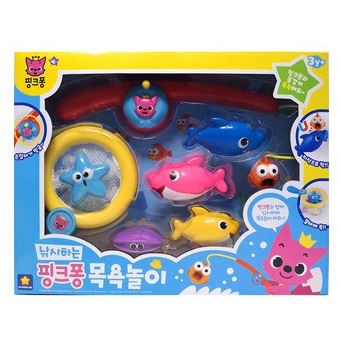 [원더키드] 낚시하는 핑크퐁 목욕놀이 1