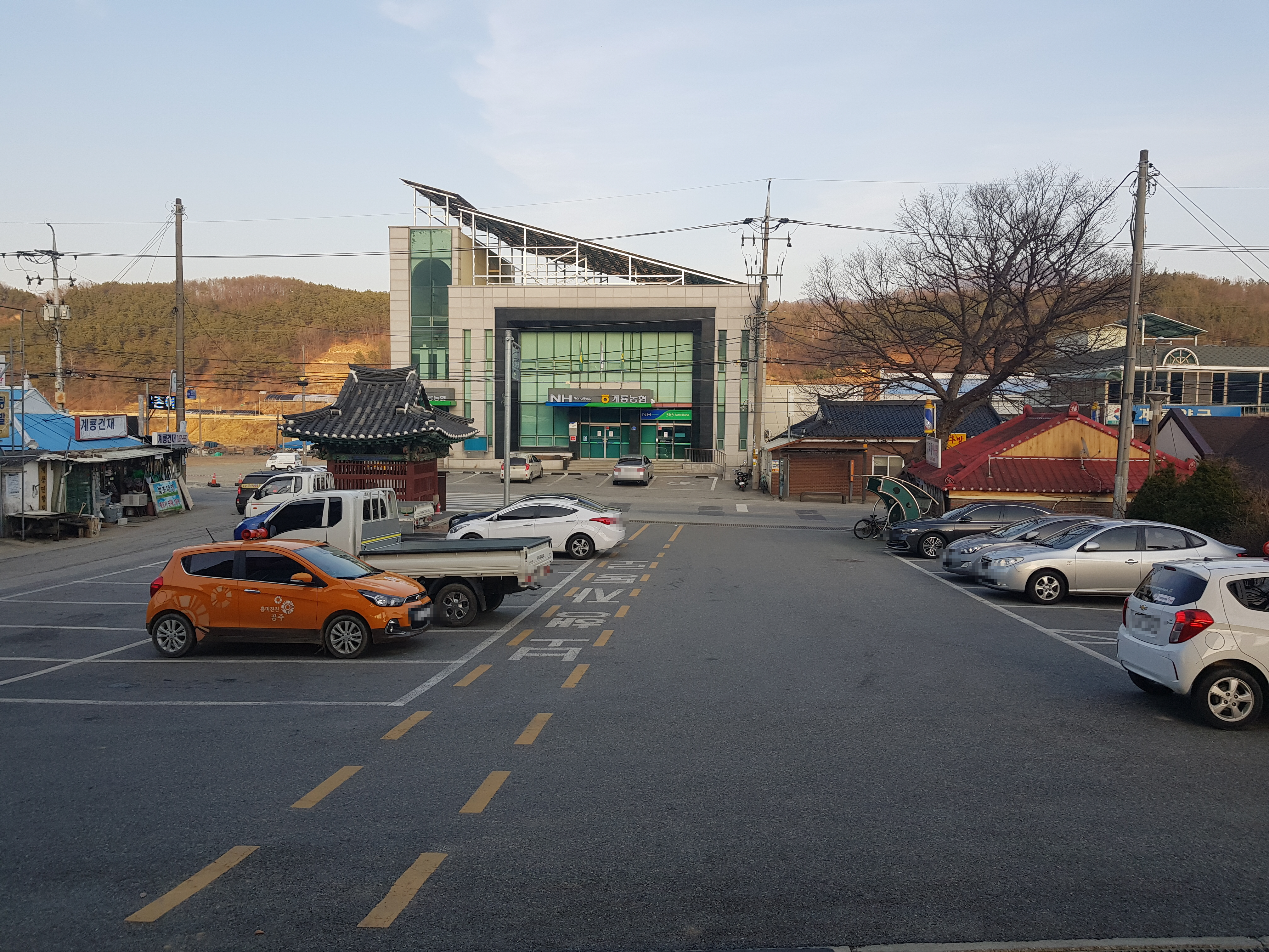 계룡면행정복지센터 주차장 2