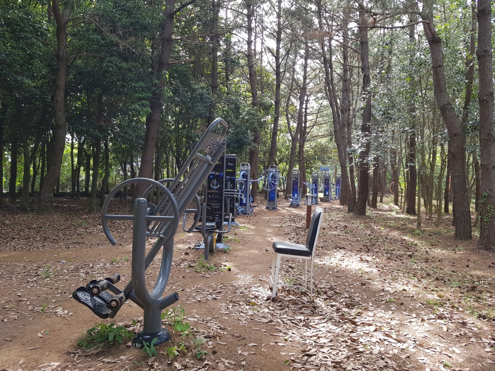 일도체육공원(그린쉼터) 야외운동기구 1