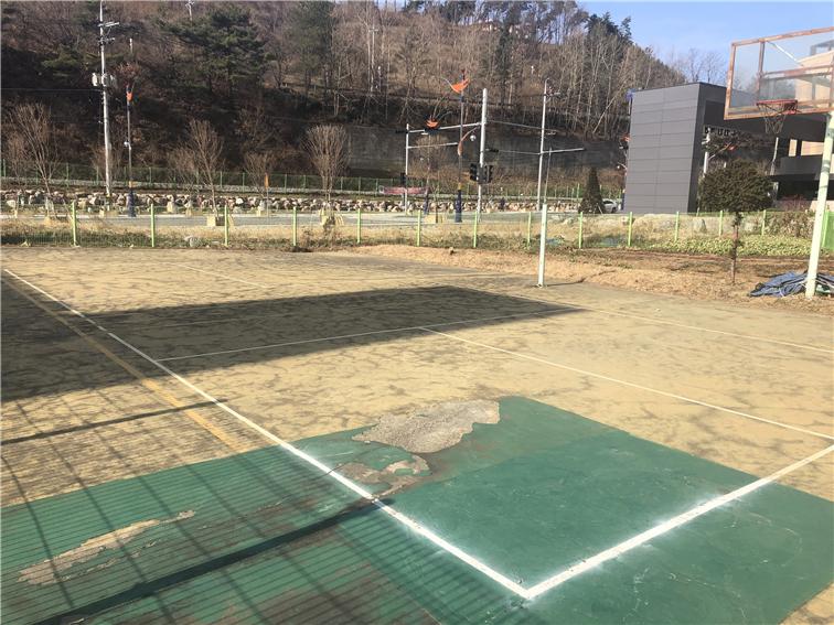 국민연금공단 삼척사옥 족구장 1